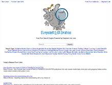 Tablet Screenshot of elephantlistsearch.com